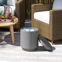 Masa de gradina Homcom 83B-268V00LG (Light Grey) Thumb