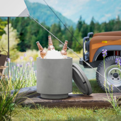 Masa de gradina Homcom 83B-268V00LG (Light Grey) Thumb
