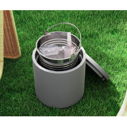 Masa de gradina Homcom 83B-268V00LG (Light Grey) Thumb