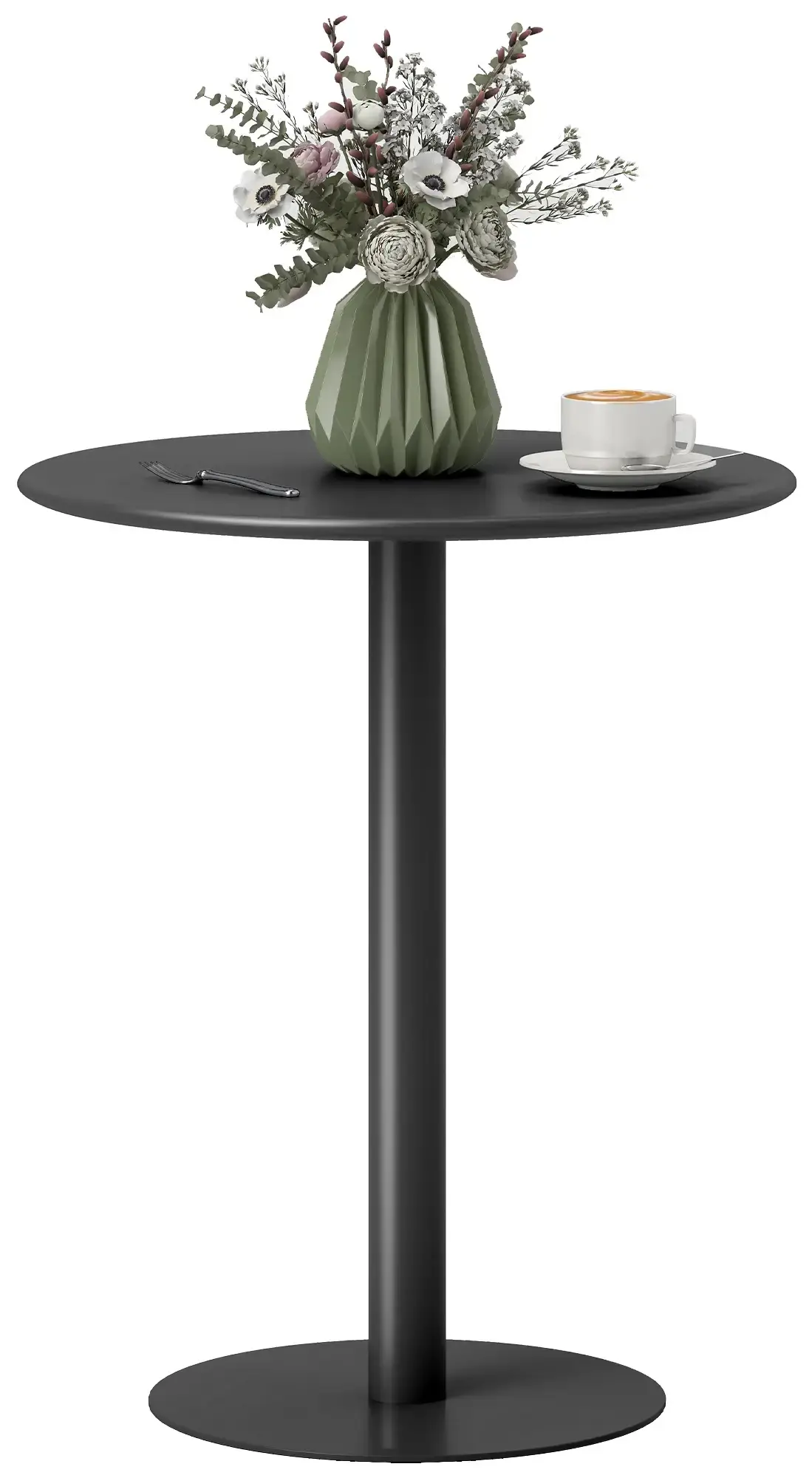 Masa Homcom 83A-244V00BK (Black) - 3