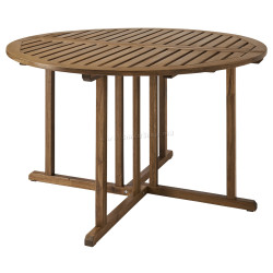 Садовый стол Ikea Nammaro 130 см (Светло-коричневый)