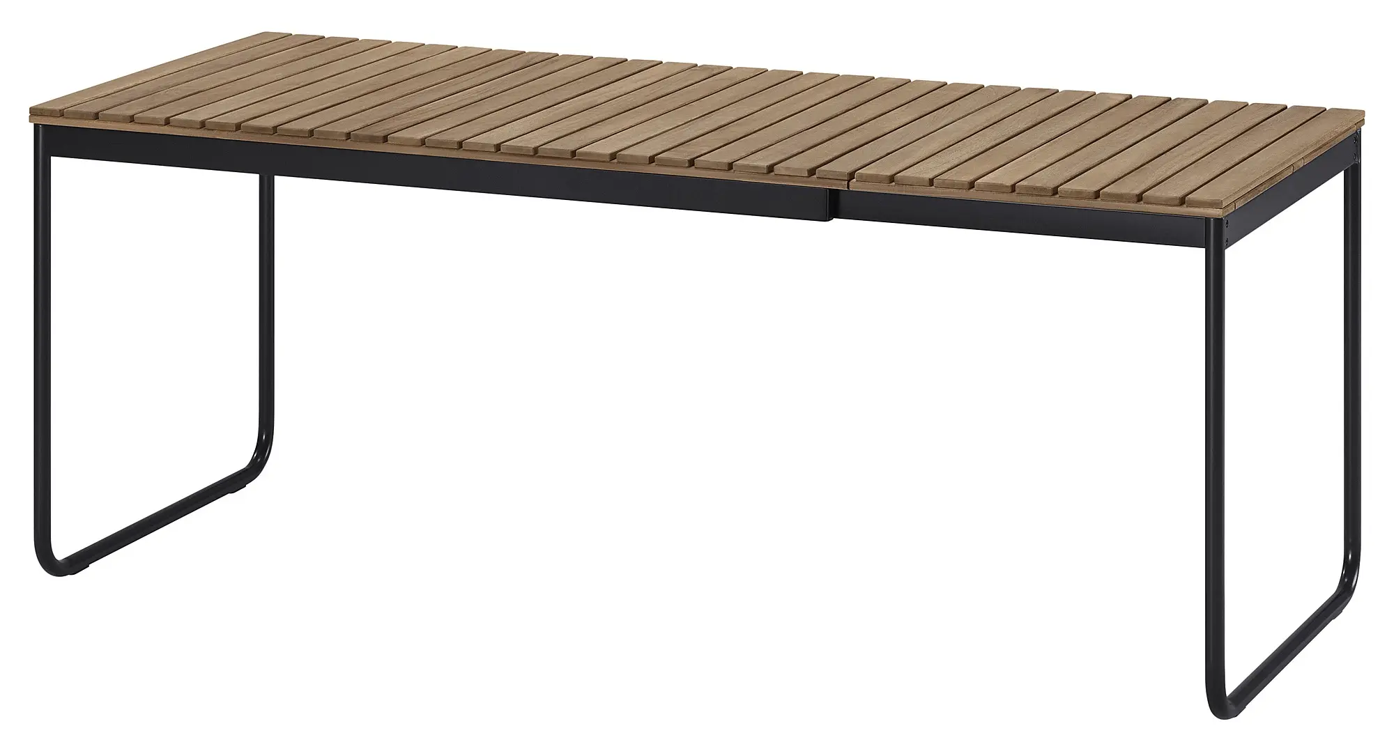 Садовый стол Ikea Vasman 135/190x74 (Светло-коричневый) - 2