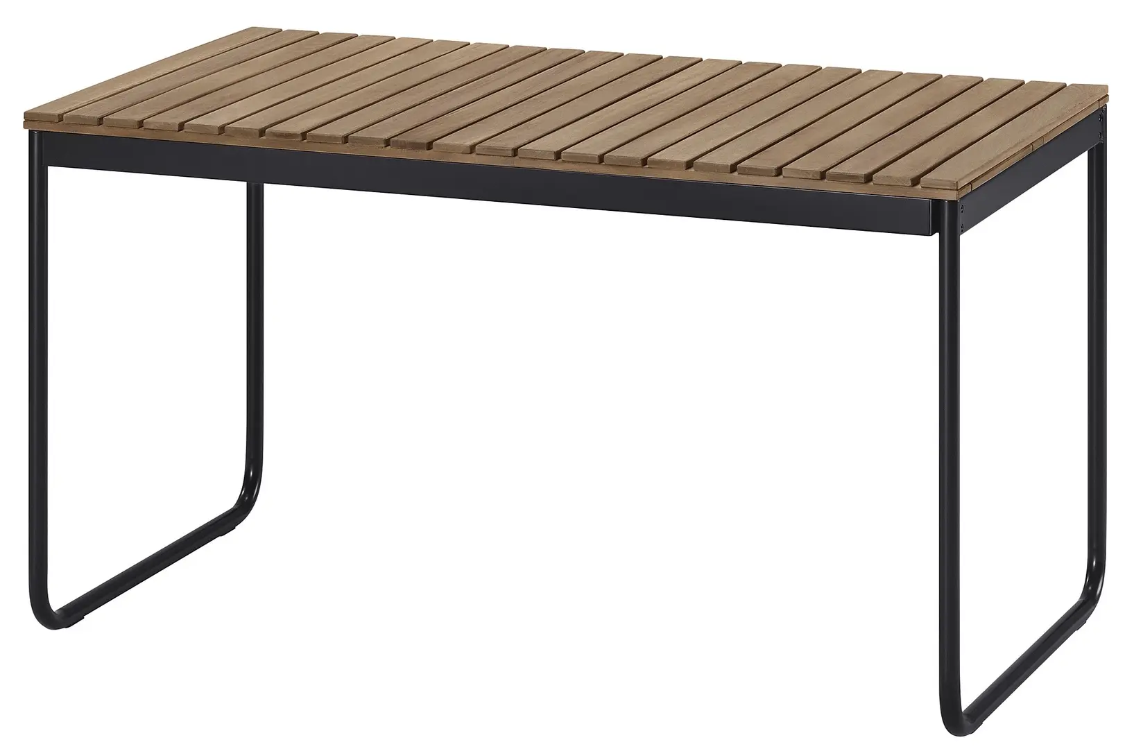Садовый стол Ikea Vasman 135/190x74 (Светло-коричневый)
