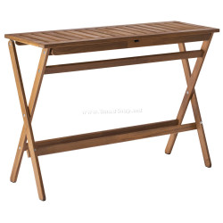 Складной стол Ikea Nammaro 108x37 (Светло-коричневый)