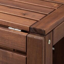 Masa Ikea Applaro pliabila 34/83/131x70 (Maro) Thumb