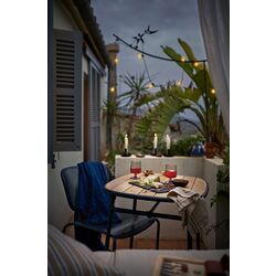 Стол Ikea Duvskar 76x63 (Черно-синий) Thumb