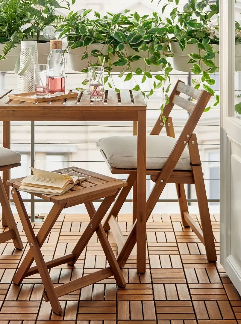 Masa Ikea Nammaro 75x63 (Maro Deschis Vopsit)