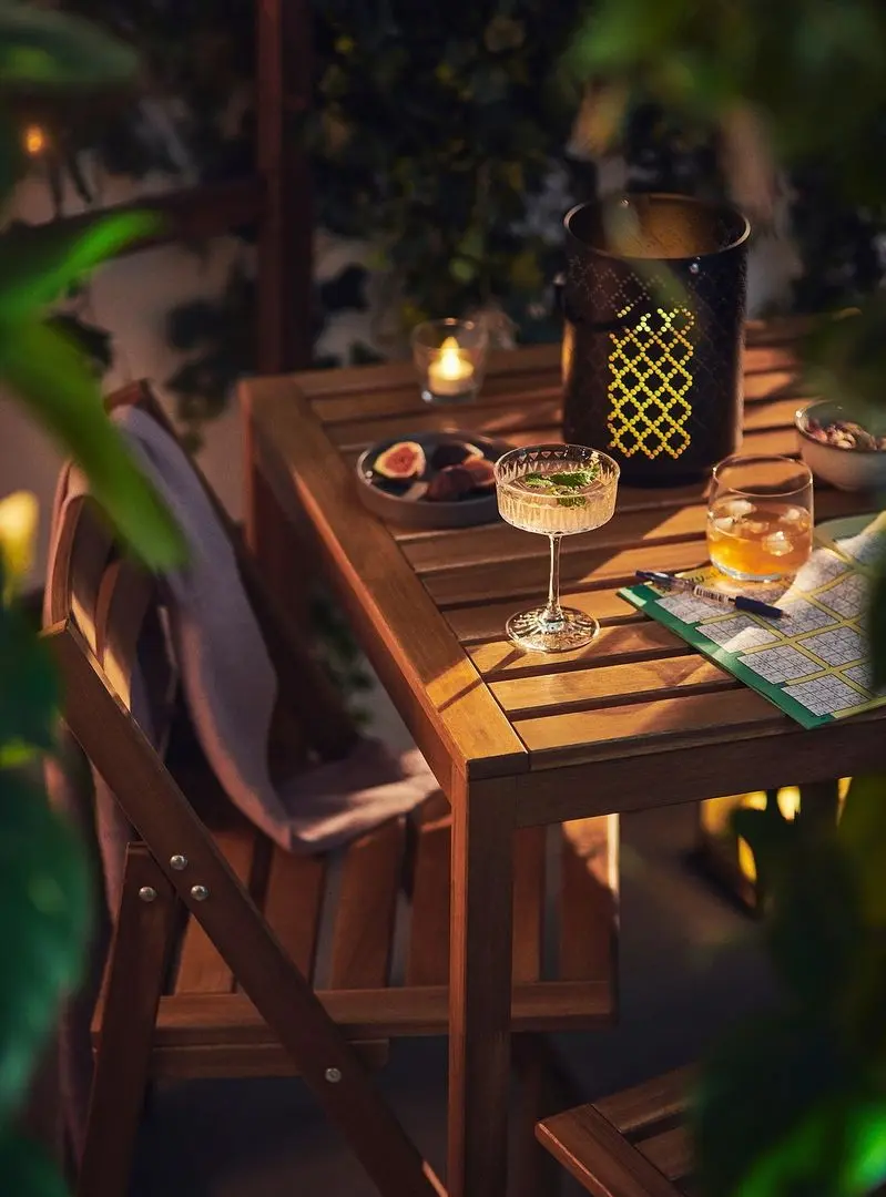 Masa Ikea Nammaro 75x63 (Maro Deschis Vopsit)