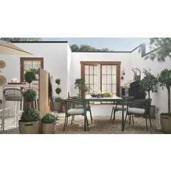 Masa Ikea Segeron 91x147 (Verde Inchis/Gri) Thumb