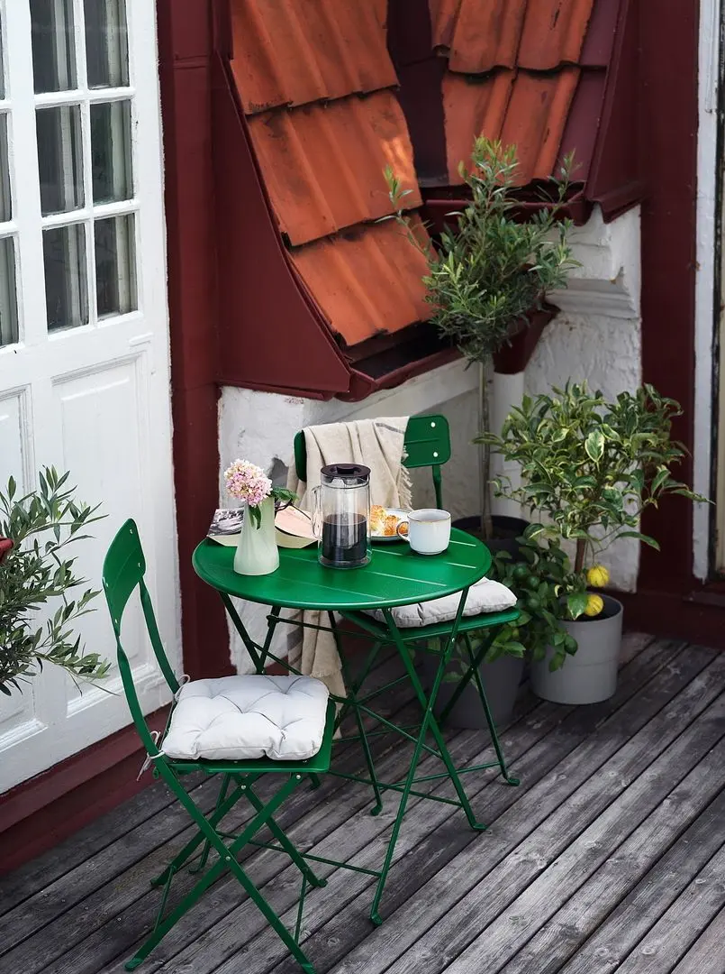 Стол Ikea Sundso 65cm (Зеленый)