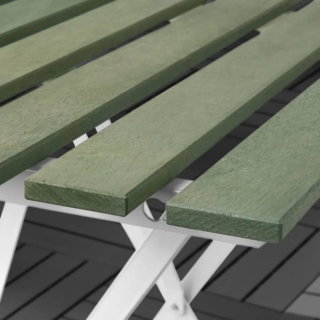 Masa Ikea Tarno 55x54 (Alb/Verde)