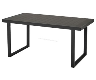 Стол Ikea Varmanso 161x93 (Темно-серый)