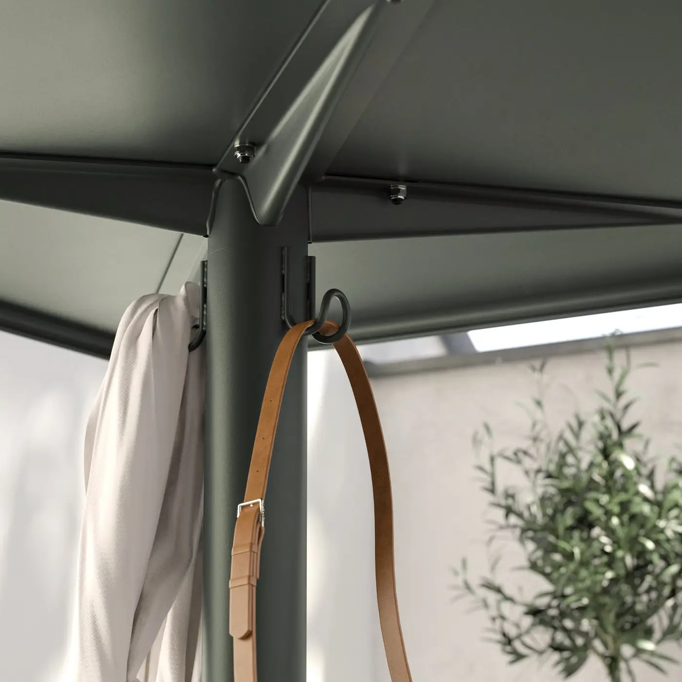 Стол Ikea Visingso 70x70 (Темно-зеленый) - 2