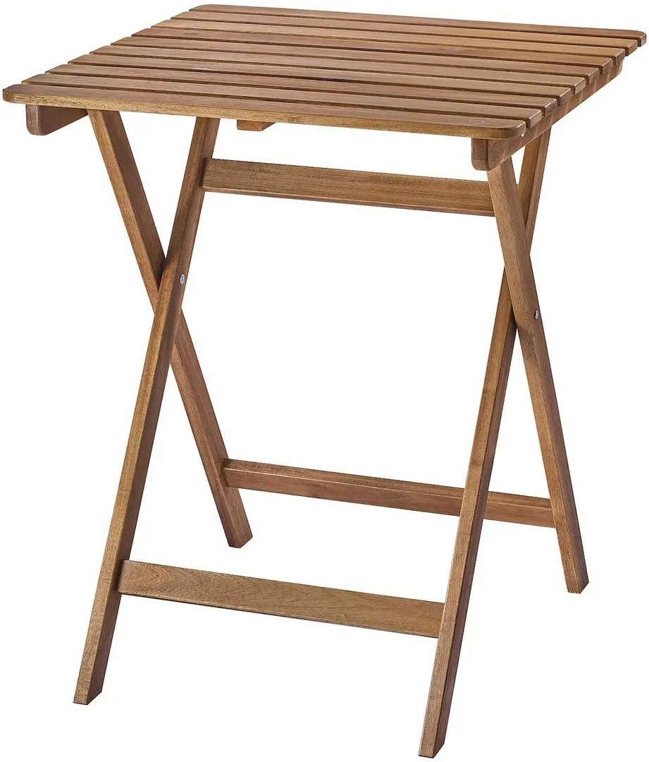 Стол складной Ikea Askholmen 60x62 (Темно-Коричневый)