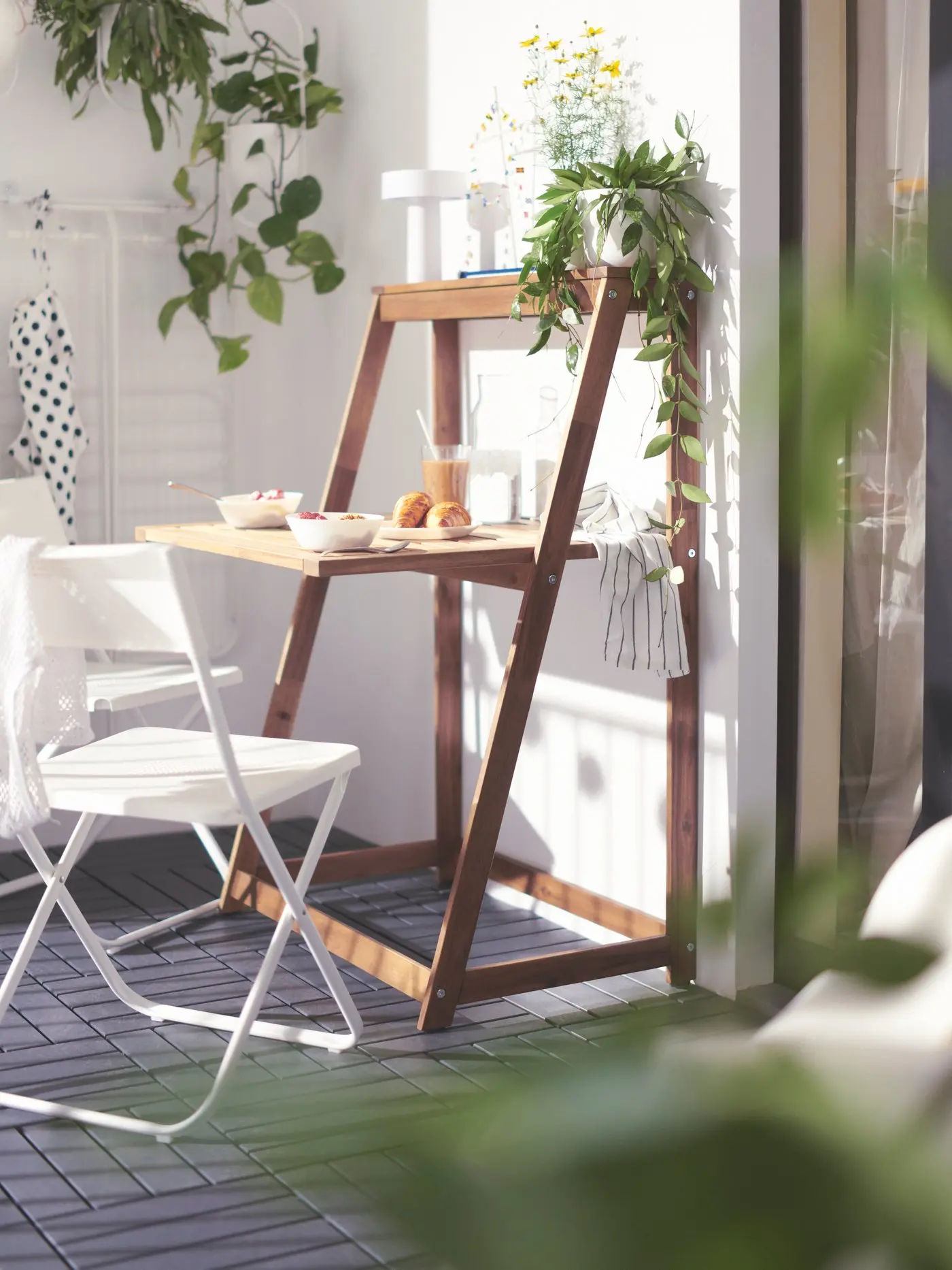 Стол складной Ikea Djupon (Коричневый) - 5