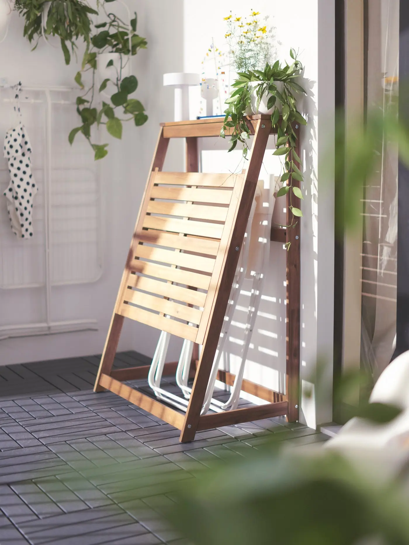Стол складной Ikea Djupon (Коричневый) - 6