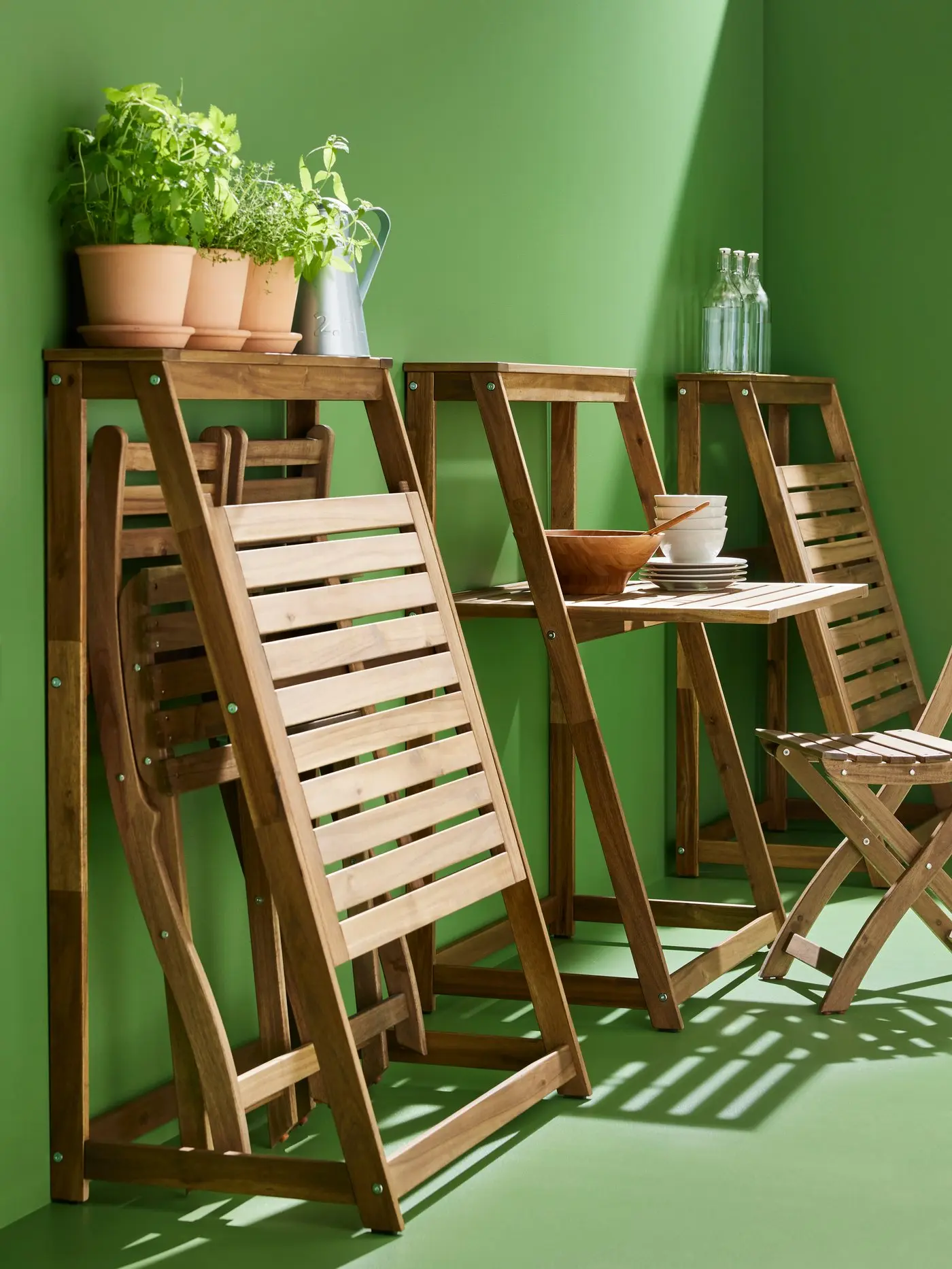 Стол складной Ikea Djupon (Коричневый) - 8
