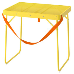 Стол складной Ikea Strandon 70x55 (Неоновый желтый) Thumb