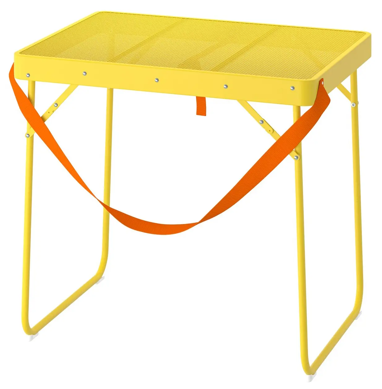 Стол складной Ikea Strandon 70x55 (Неоновый желтый) - 2