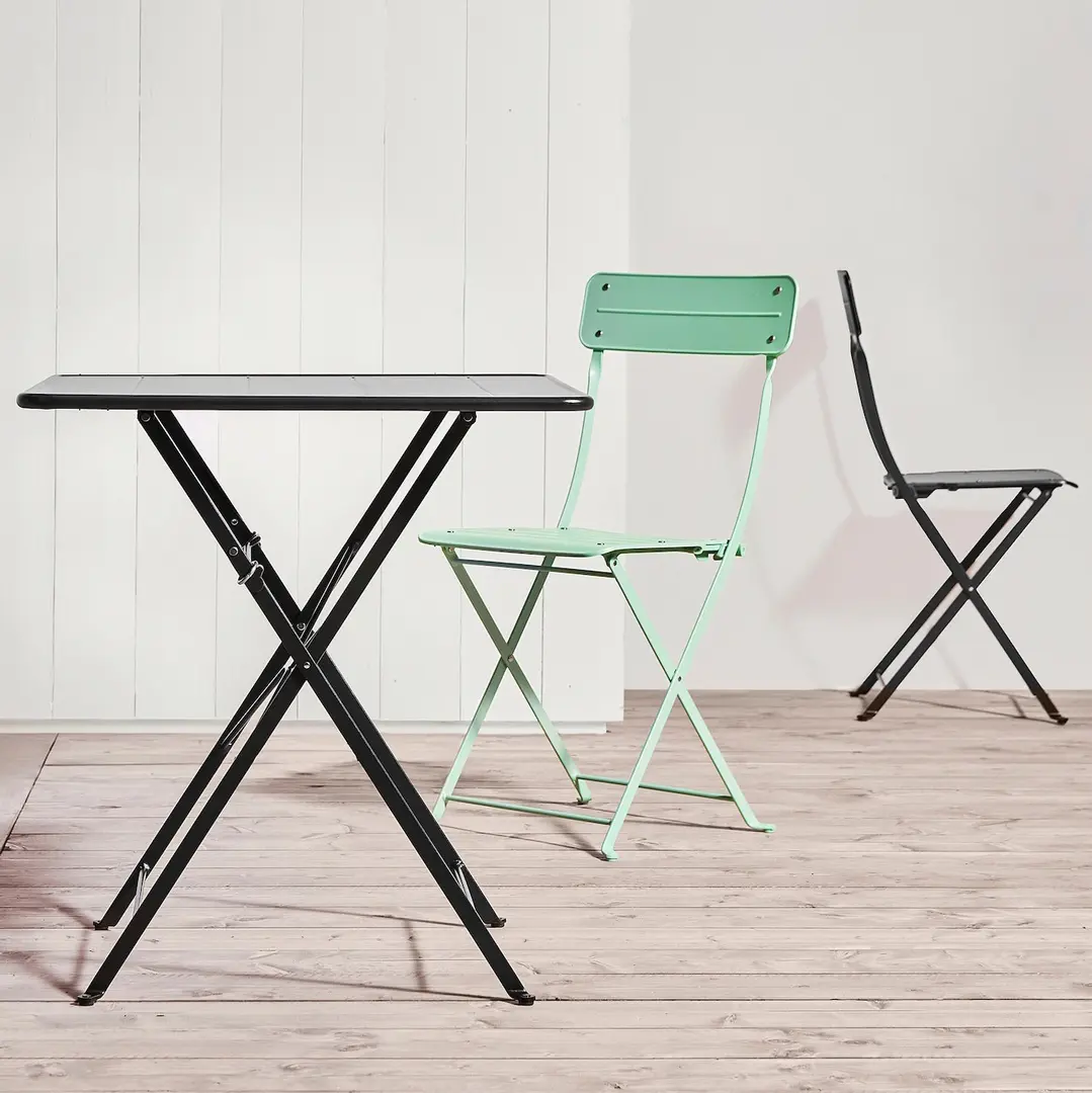 Masa pliabila Ikea Sundso 65x65 (Antracit)