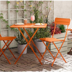 Masa pliabila Ikea Sundso 65x65 (Portocaliu deschis)