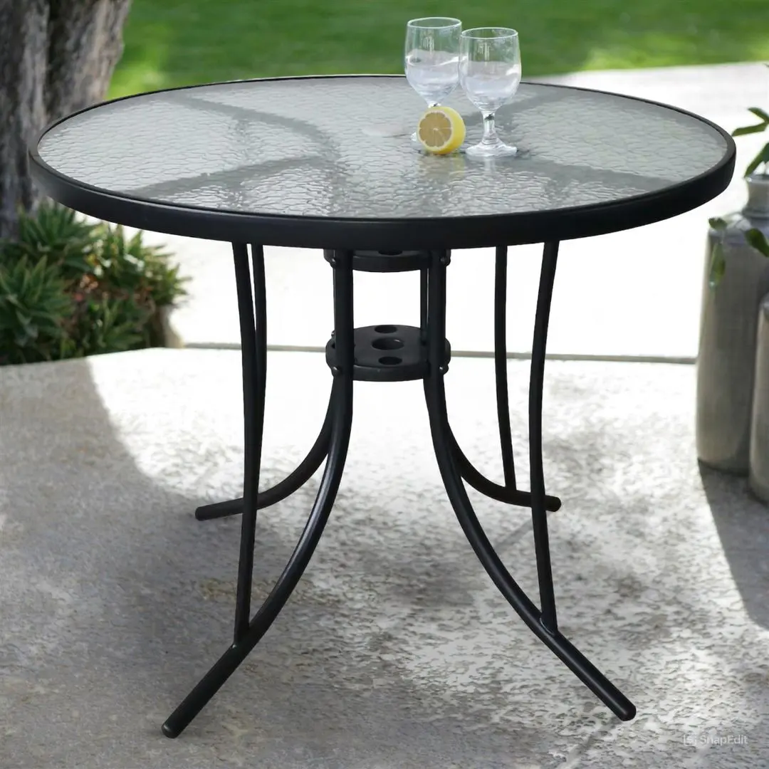 Masa Jumi Bistro 90cm (Black)