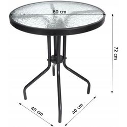 Masa Jumi Bistro (Black) Thumb