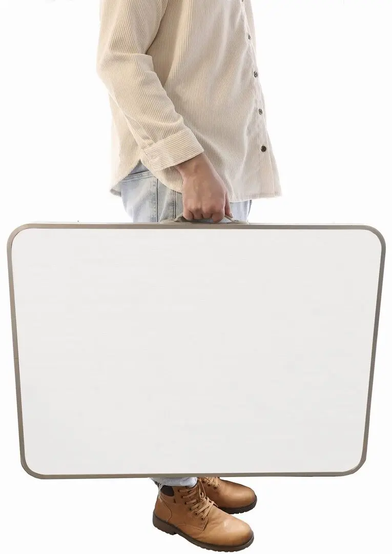 Masa pliabila Jumi OM-992214 (White/Grey)