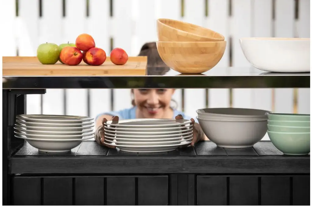 Masa de gratar Keter Unity Chef (Graphite) - 5