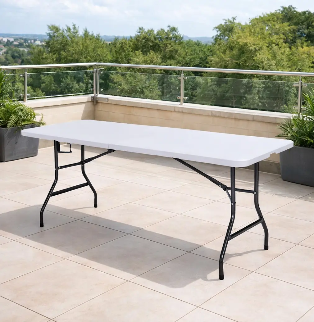 Стол складной Kingfisher Astano 180x72x75cm (White)