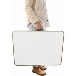 Masa pliabila Kraft&Dele KD641 (White) Thumb