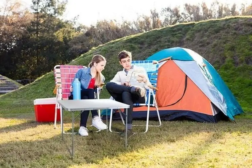 Masa pliabila Malatec 2467-IS (White)