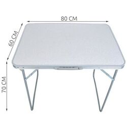 Masa pliabila Malatec 2467-IS (White) Thumb