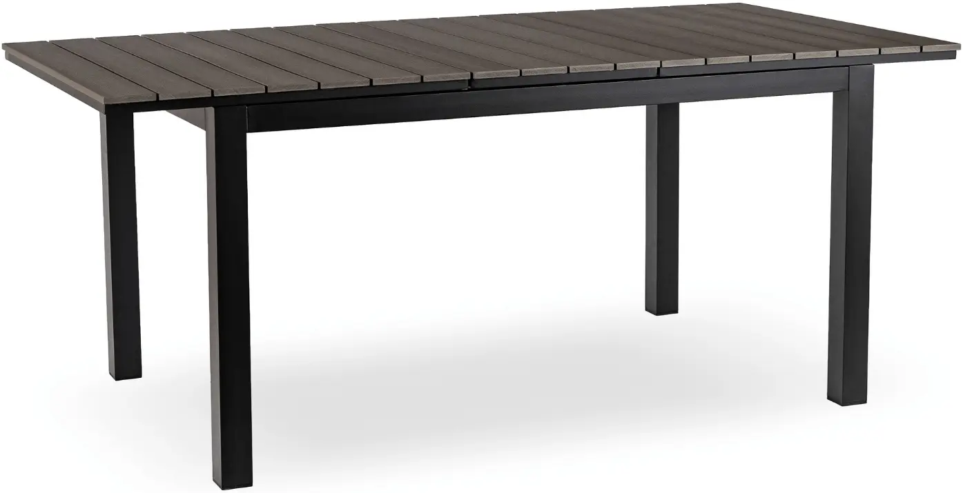 Стол раскладной Mebel Elite Argos 140/180 (Dark Grey/Black) - 4