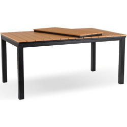 Стол раскладной Mebel Elite Argos 140/180 (Oak/Black) Thumb
