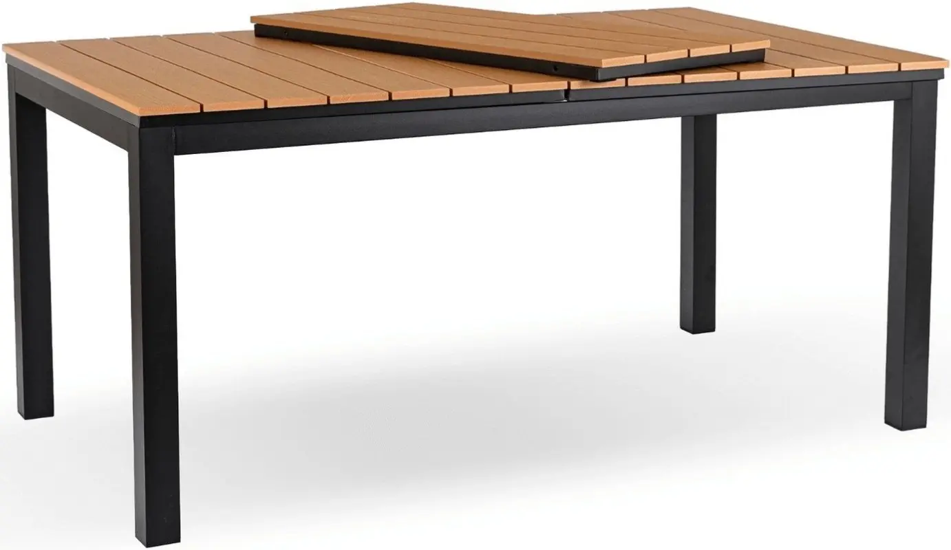 Стол раскладной Mebel Elite Argos 140/180 (Oak/Black) - 3