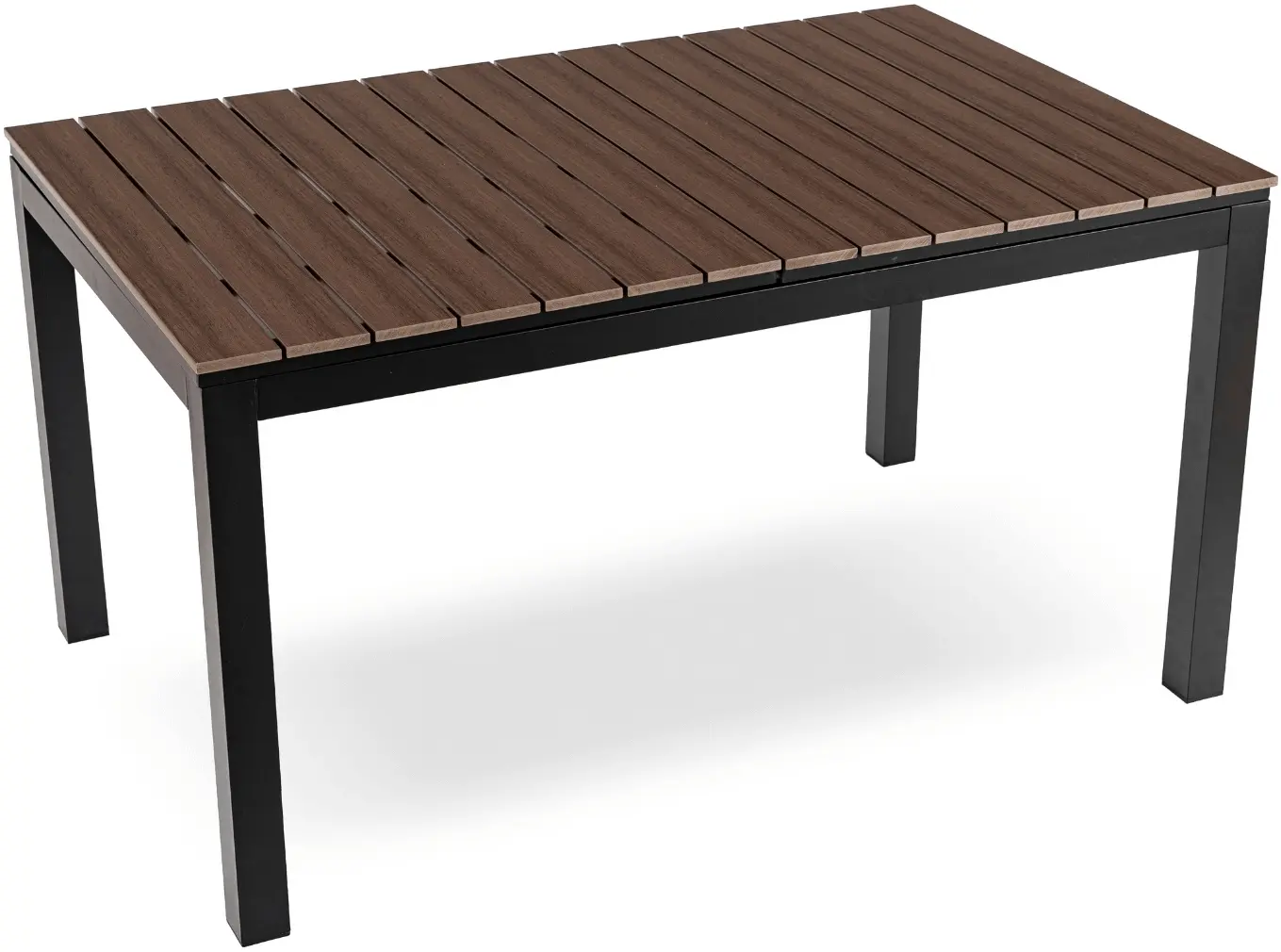 Стол раскладной Mebel Elite Argos 140/180 (Walnut/Black) - 2