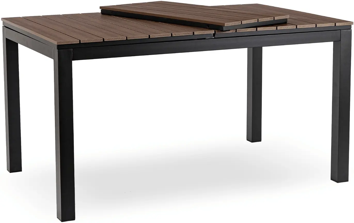 Стол раскладной Mebel Elite Argos 140/180 (Walnut/Black) - 3