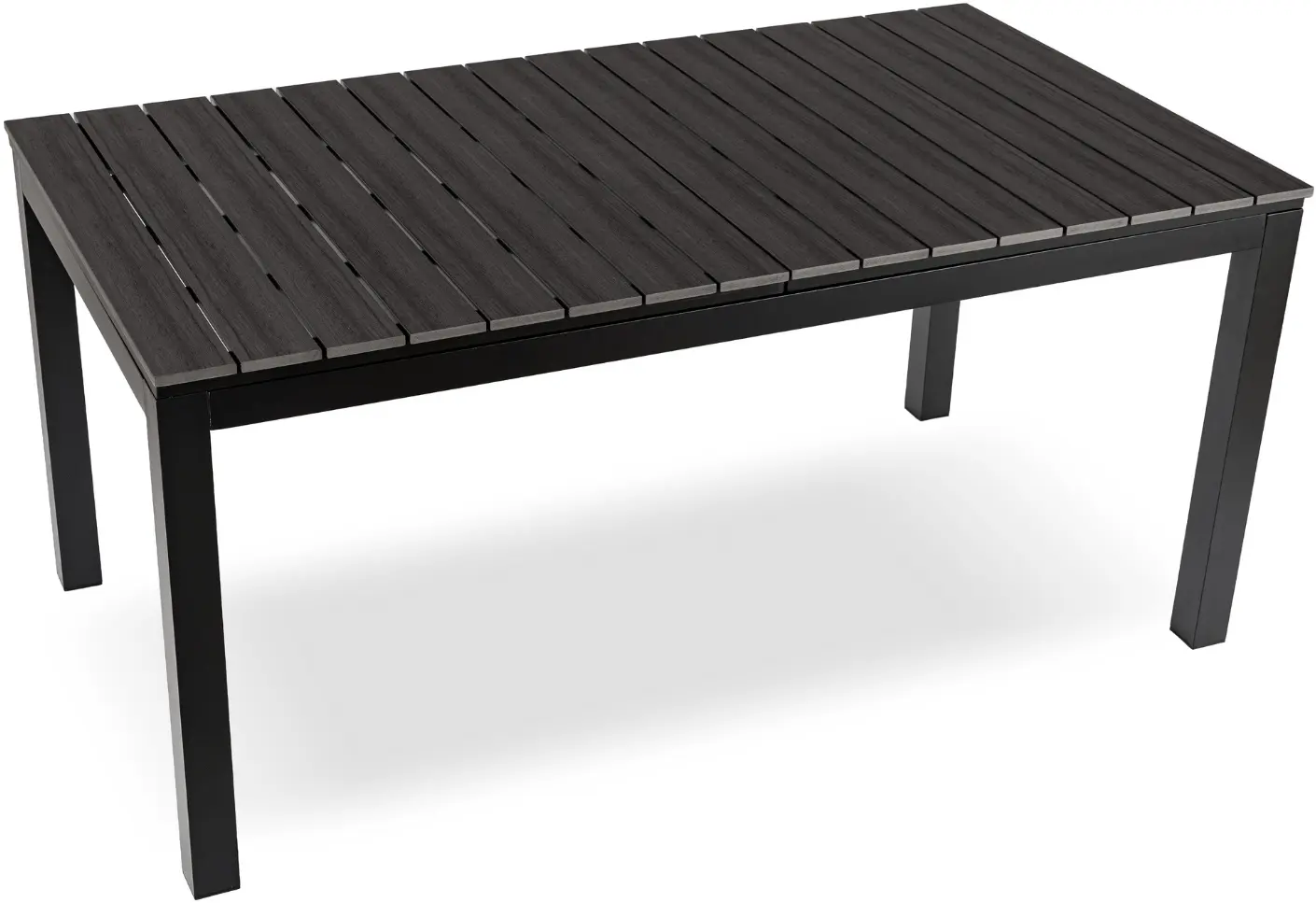 Стол раскладной Mebel Elite Argos 160/210 (Dark Grey/Black) - 2