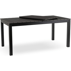Стол раскладной Mebel Elite Argos 160/210 (Dark Grey/Black) Thumb