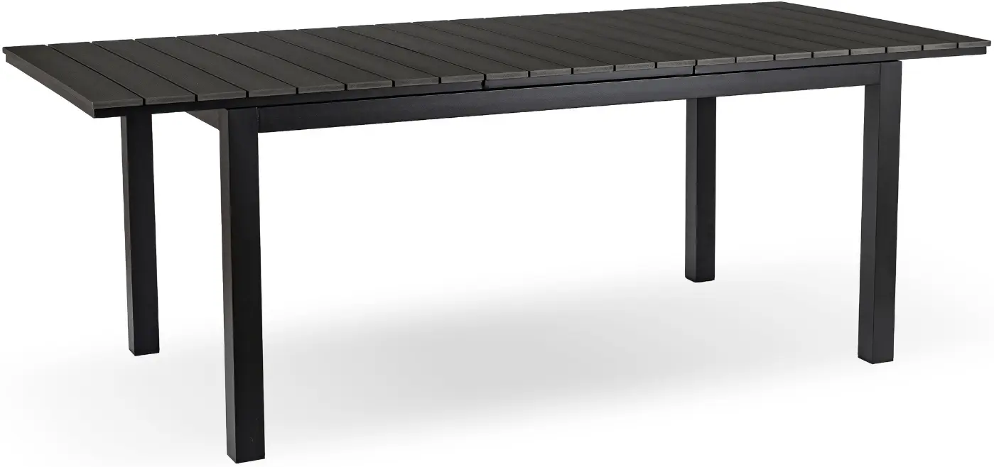 Стол раскладной Mebel Elite Argos 160/210 (Dark Grey/Black) - 4