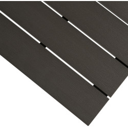 Стол раскладной Mebel Elite Argos 160/210 (Dark Grey/Black) Thumb