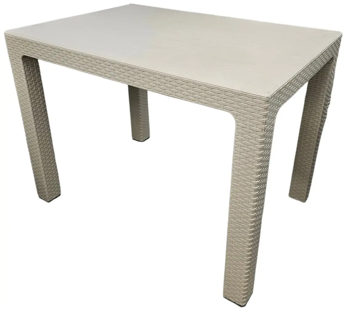 Masa Mobiland Rattan 100x70 (Cappuccino)