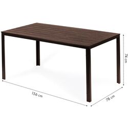 Стол Modern Home SAK-156 (Brown) Thumb