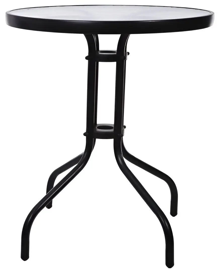 Masa Modern Home SC-070 (Black/Transparent)