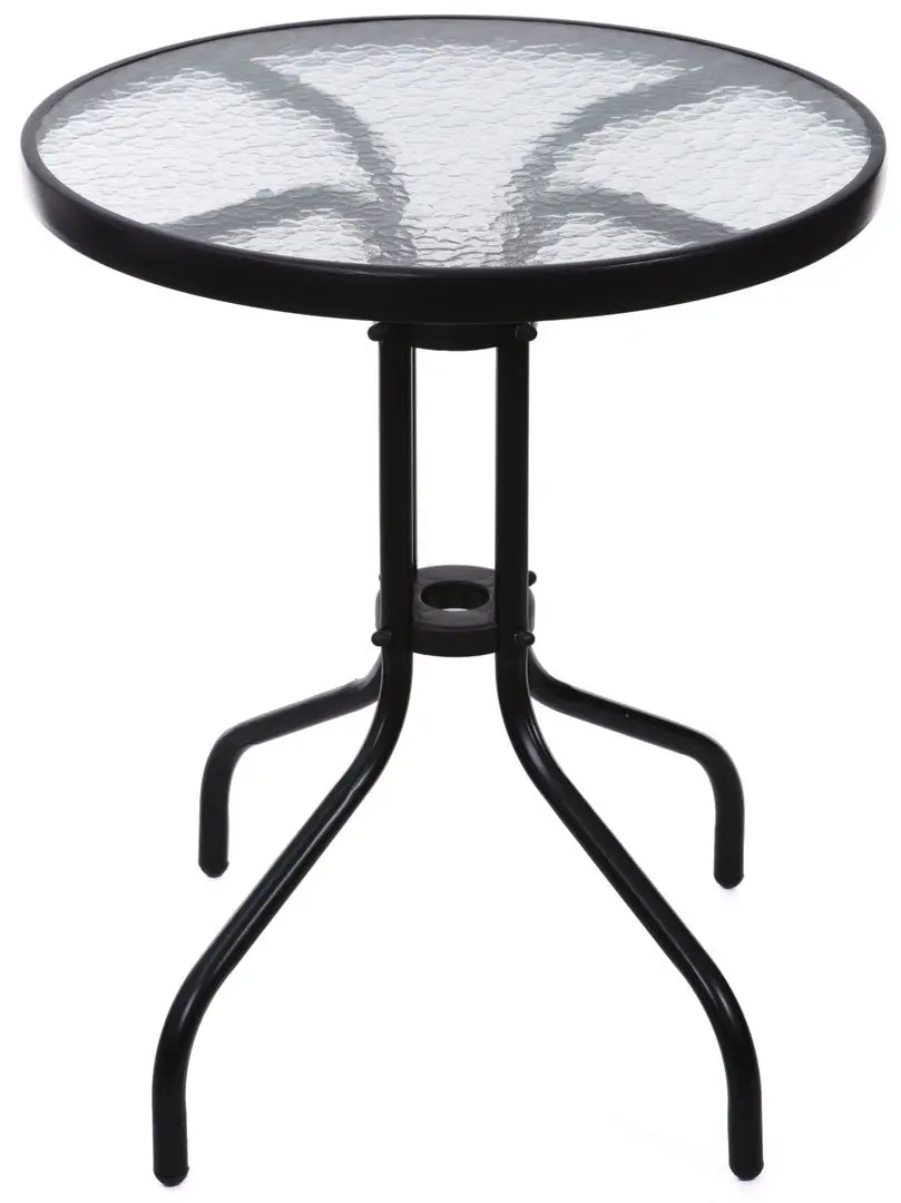 Masa Modern Home SC-070 (Black/Transparent)