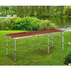 Masa pliabila Modern Home GB030-180 (Brown/Silver)