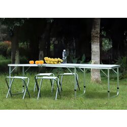 Masa pliabila Modern Home GB030-180 (White/Grey)