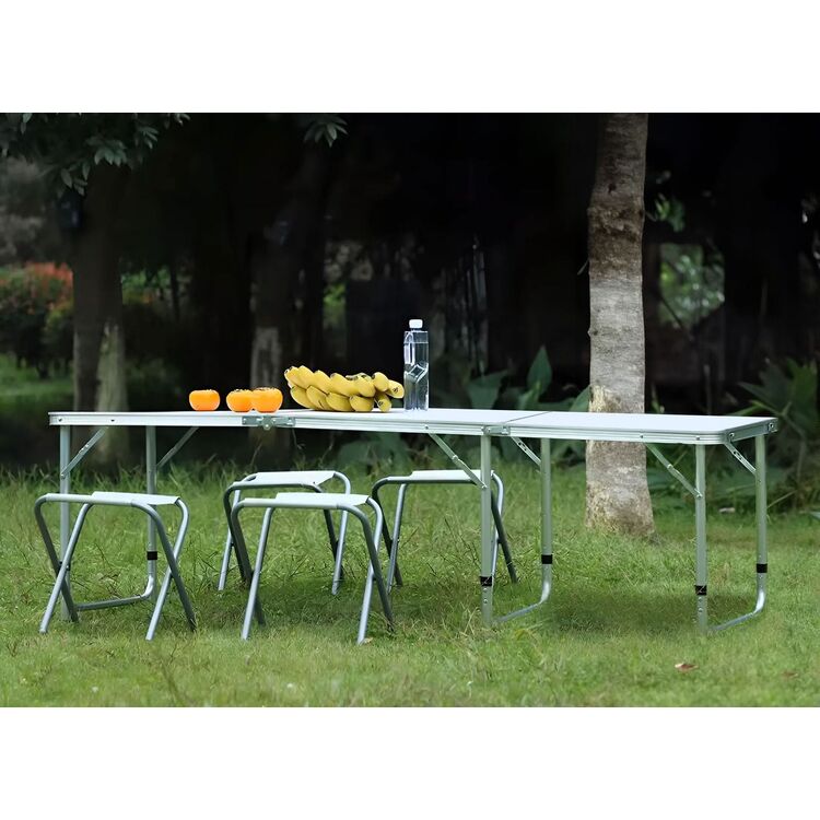 Стол складной Modern Home GB030-180 (White/Grey)