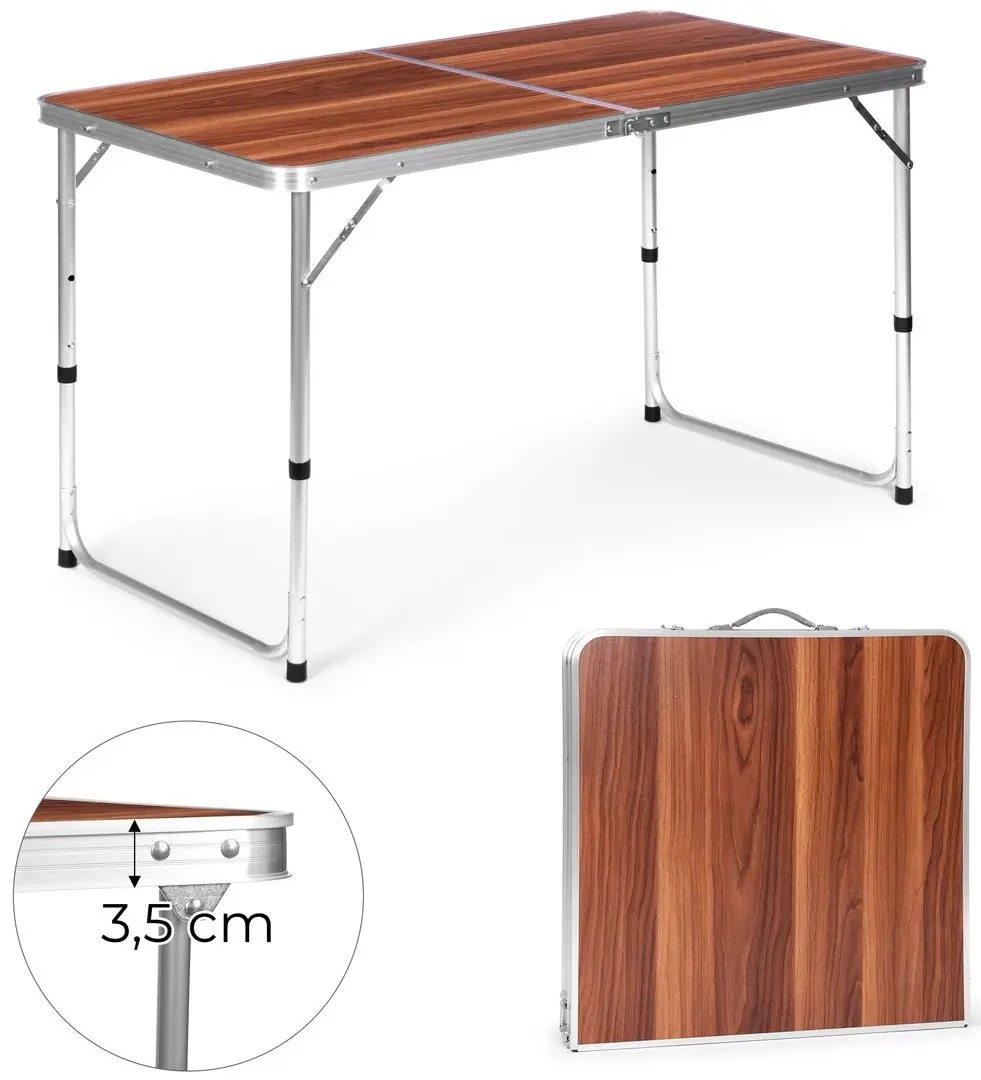 Masa pliabila Modern Home GMFC-FY12060 (Brown/Silver) - 5